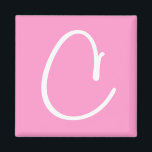 C MAGNET<br><div class="desc">Ein großartiger Magnet für jemanden,  der seine Initialen Liebe.</div>