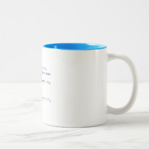 C# .NET Software-Programmierer-Kaffee/Tee-Tasse Zweifarbige Tasse