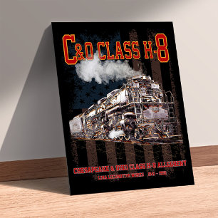 C&O-Klasse H-8 Allegheny-Lokomotive - Amerikanisch Fotodruck
