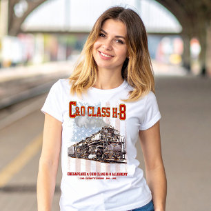 C&O Klasse H-8 Allegheny-Lokomotive - Amerikanisch T-Shirt