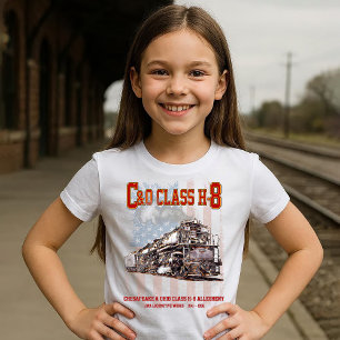 C&O-Klasse H-8 Allegheny-Lokomotive - Amerikanisch T-Shirt