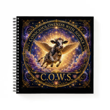C.O.W.S. Quadratisches Notizbuch
