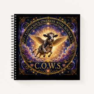 C.O.W.S. Quadratisches Notizbuch
