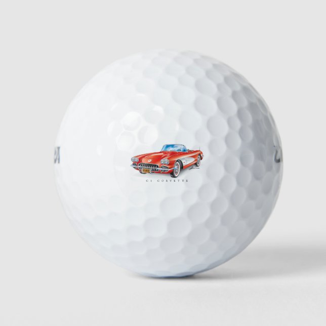 C-ONE AUTOMOBILE ART GOLFBALL (Vorderseite)