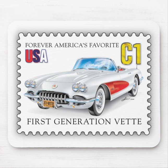 C-ONE AUTOMOBILE ART MOUSEPAD (Vorne)