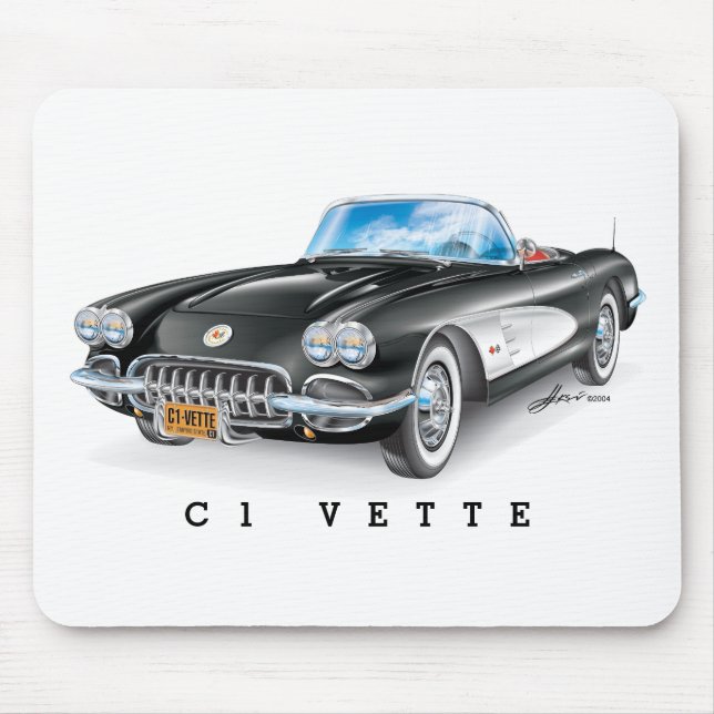 C-ONE AUTOMOBILE ART MOUSEPAD (Vorne)