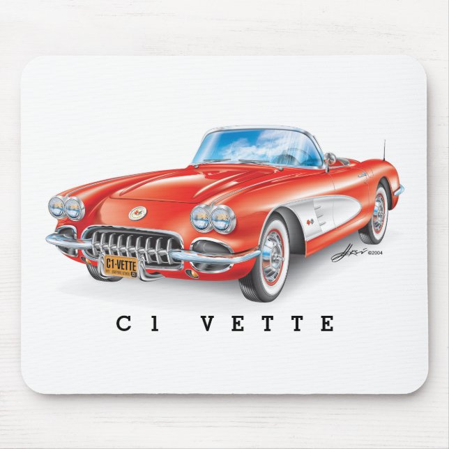 C-ONE AUTOMOBILE ART MOUSEPAD (Vorne)