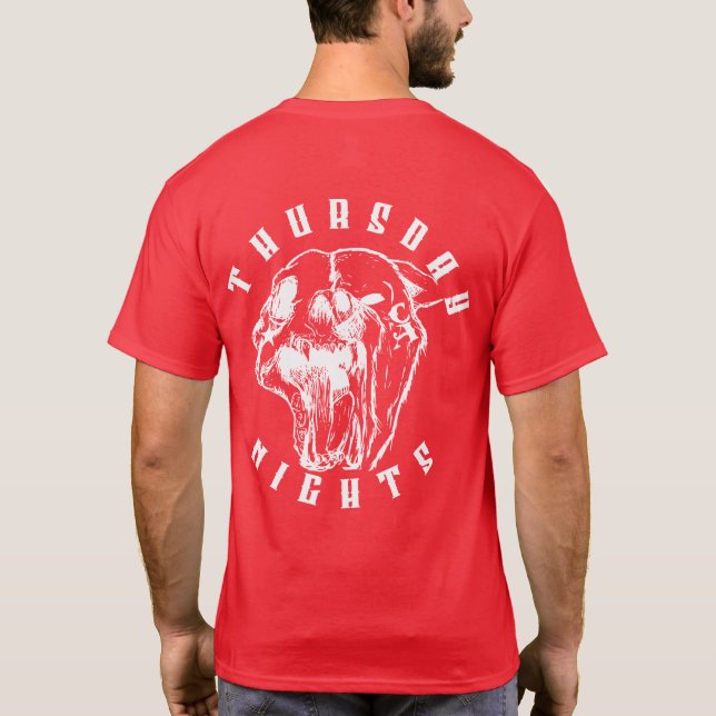 C - Rez Dog Tee Shirt - Rot (Rückseite)
