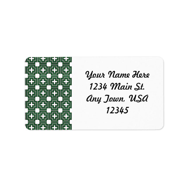 C&S Green Adressaufkleber (Vorne)