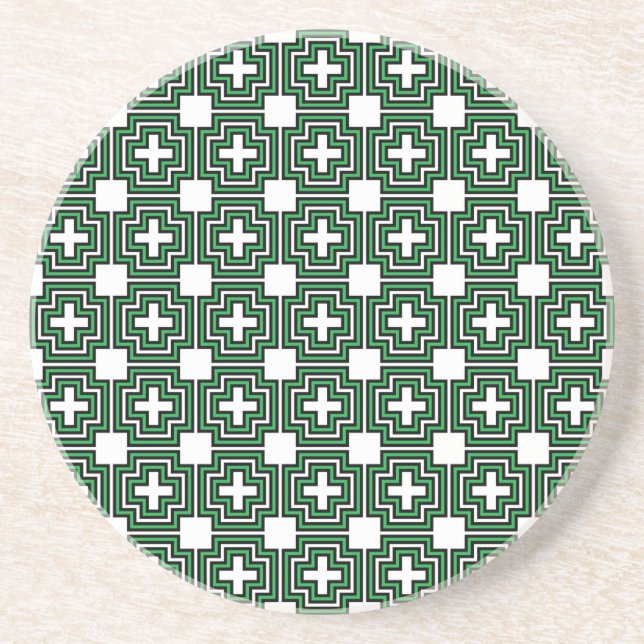 C&S Green Sandstein Untersetzer (Vorne)