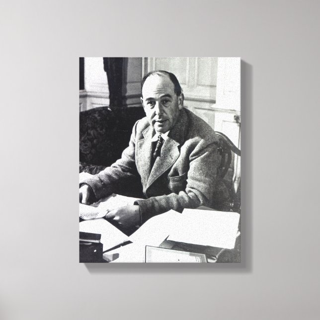 C.S. Lewis Leinwanddruck (Vorderseite)