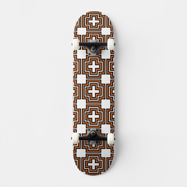 C&S Orange Skateboard (Vorderseite)