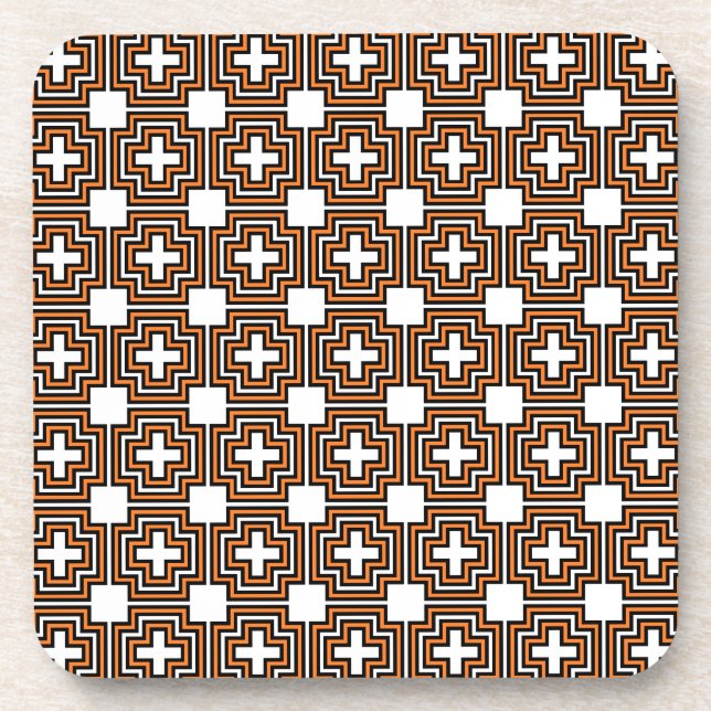 C&S Orange Untersetzer (Vorderseite)
