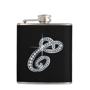 C-Script "Diamond Bling"-Flasche Flachmann