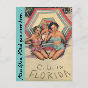 C. U. in FLORIDA Postkarte