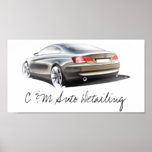 C u. m-Auto-einzeln aufführenplakat Poster