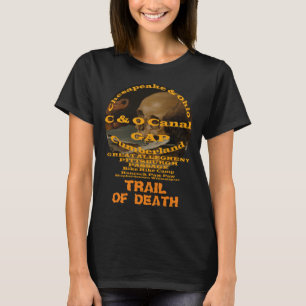 C und O Kanal Towpath Great Allegheny Passage T-Shirt
