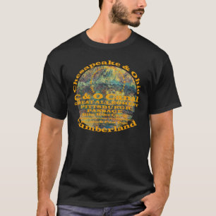 C und O Kanal Towpath Great Allegheny Passage T-Shirt