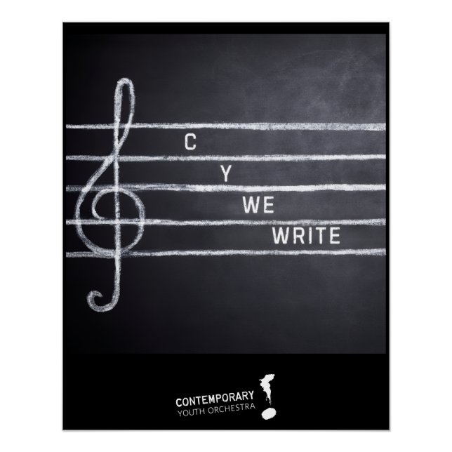 C Y We Write Poster (Vorderseite)