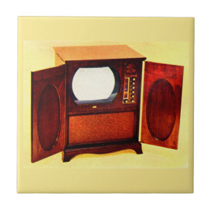 ca. 1950 TV-Set Nr. 1 Fliese