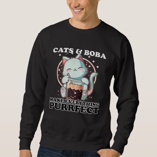 Ca for MenWomen   Ca for Cat DadMom Sweatshirt (Vorderseite)