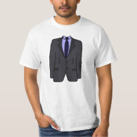 CA, Mantel-und Krawatten-T - Shirt