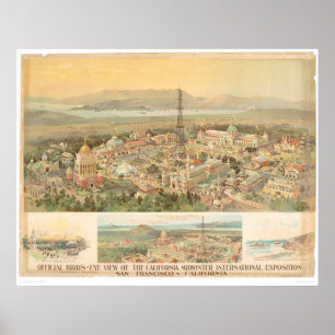 CA Mitte- des Wintersinternationale Ausstellung in Poster