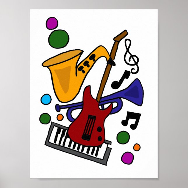 CA: Music Art Poster (Vorne)