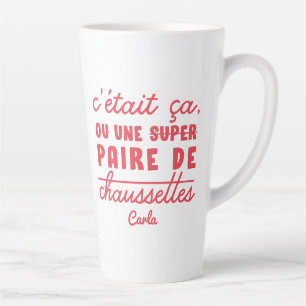 Ça ou une paire de chaussettes milchtasse