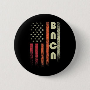 Ca Surname Funny Retro Vintag Geburtstag American Button