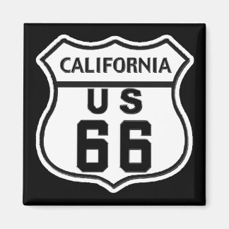 CA US ROUTE 66 MAGNET