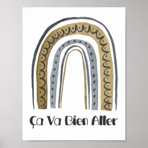 Ca Va Bien Aller French Canada Quebec Montreal Poster