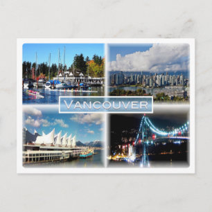 CA Vancouver - Stanley Park - Yaletown - Postkarte