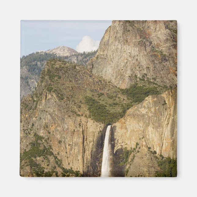 CA, Yosemite NP, Bridalveil Falls Magnet (Vorne)