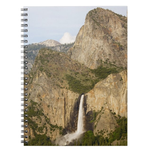 CA, Yosemite NP, Bridalveil Falls Notizblock (Vorderseite)