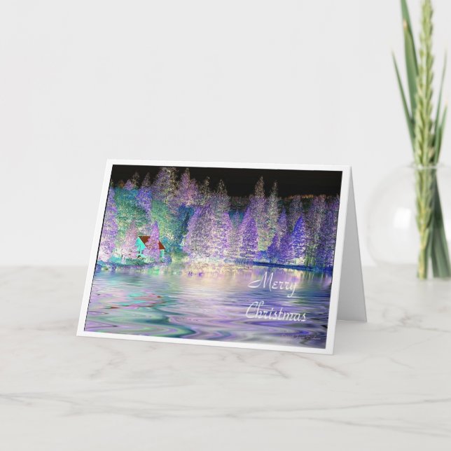 Caabin auf dem IR-See - Frohe Weihnachten (Vorderseite)