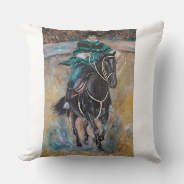 Caballo y Jinete Kissen (Vorderseite)