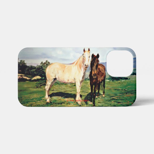 Caballos iPhone Hülle (Rückseite (Horizontal))