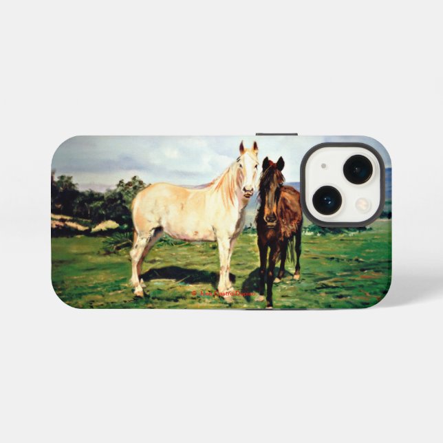 Caballos iPhone Hülle (Rückseite (Horizontal))