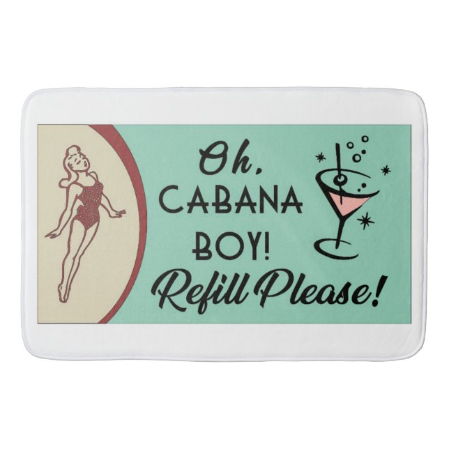 Cabana Boy Badematte (Vorderseite)