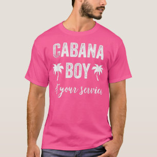 Cabana Boy Pool Party Barkeeper Mens 2 T-Shirt