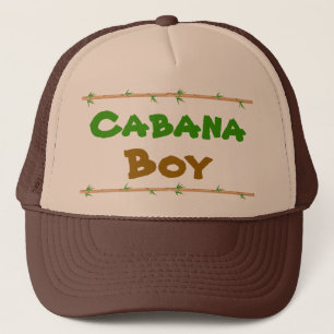 Cabana-Jungenhut mit Bambus Truckerkappe