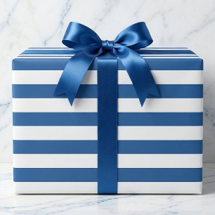 Cabana Stripe Nautisches Geschenkpapier
