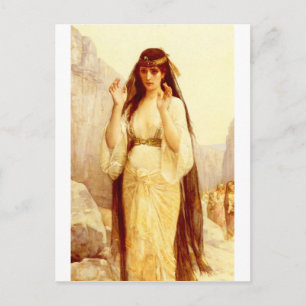 Cabanel Alexandre die Tochter Jephthas 1879 Postkarte