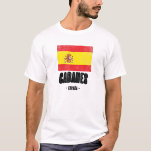 Cabanes Spain Es Flag City - Bandera Ropa - T-Shirt