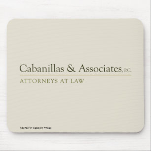Cabanillas- u. Mitarbeiter-Mausunterlage Mousepad