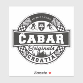 Čabar Originals Aufkleber