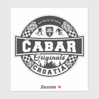 Čabar Originals Aufkleber