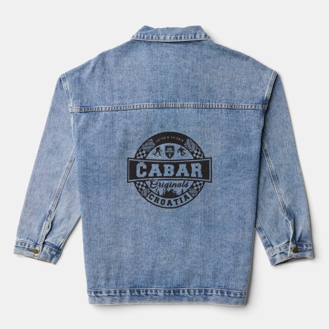 Čabar Originals Jeansjacke (Rückseite)