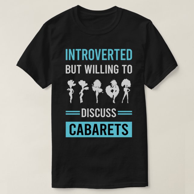 Cabaret Cabaret Cabarets T-Shirt (Design vorne)